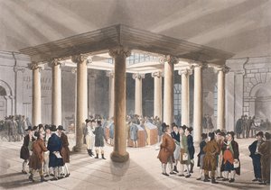 The Coal Exchange, Lower Thames Street from Ackermann